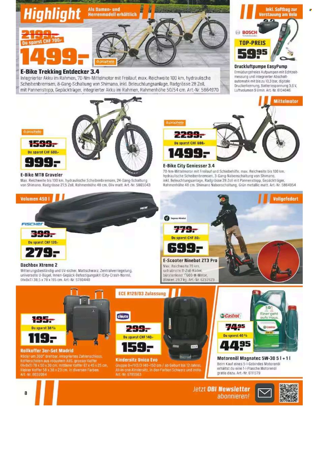 Volantino OBI - 20.7.2025 - 9.8.2025. Pagina 8