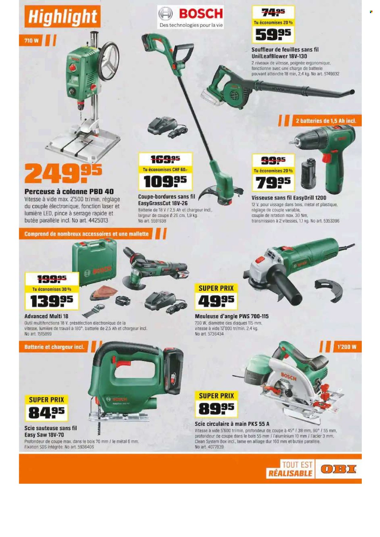 Catalogue OBI - 20.7.2025 - 9.8.2025. Page 11
