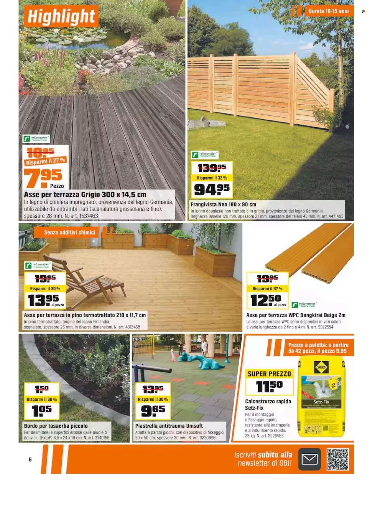 Volantino OBI - 20.7.2025 - 9.8.2025. Pagina 6