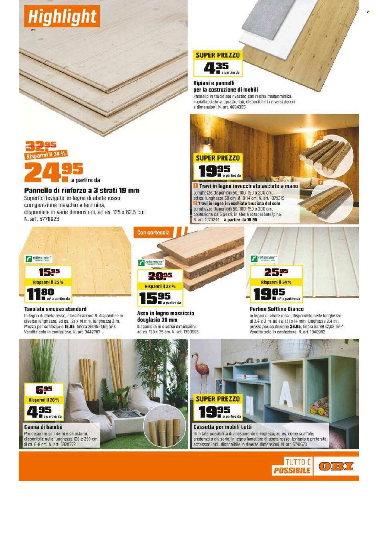 Volantino OBI - 20.7.2025 - 9.8.2025. Pagina 15