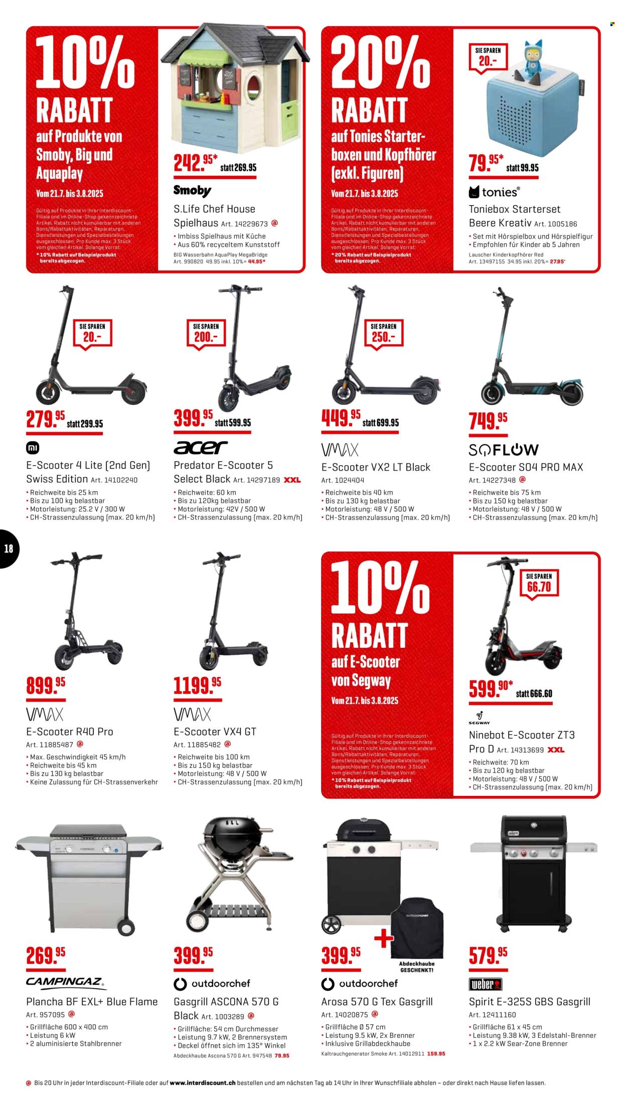 Volantino Interdiscount - 21.7.2025 - 3.8.2025. Pagina 18