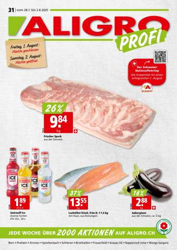 Catalogue ALIGRO - 28.7.2025 - 2.8.2025.