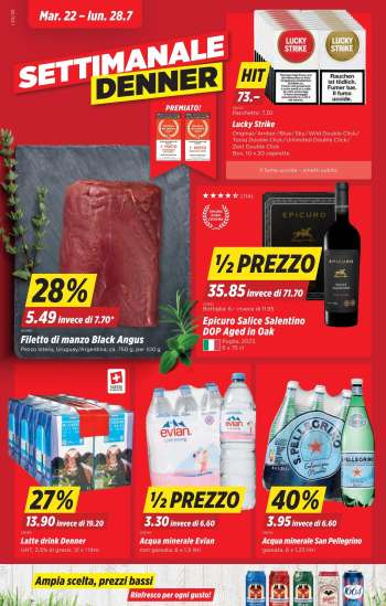 Catalogue Denner - 22.7.2025 - 28.7.2025.