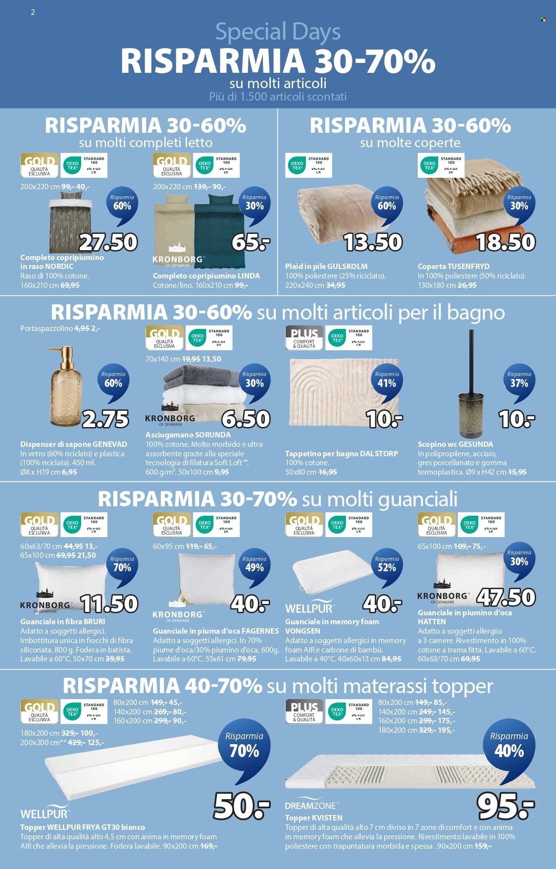 Volantino JYSK - 22.7.2025 - 28.7.2025. Pagina 2