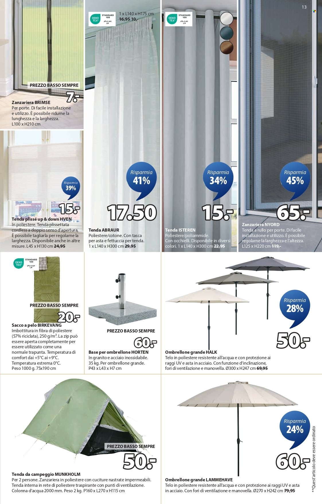 Volantino JYSK - 22.7.2025 - 28.7.2025. Pagina 13