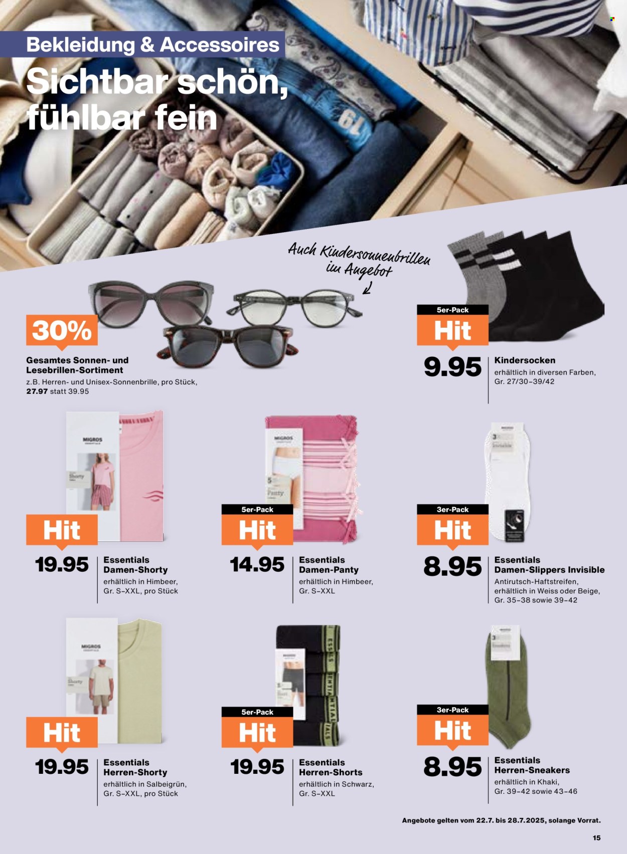 Volantino Migros - 22.7.2025 - 28.7.2025. Pagina 15