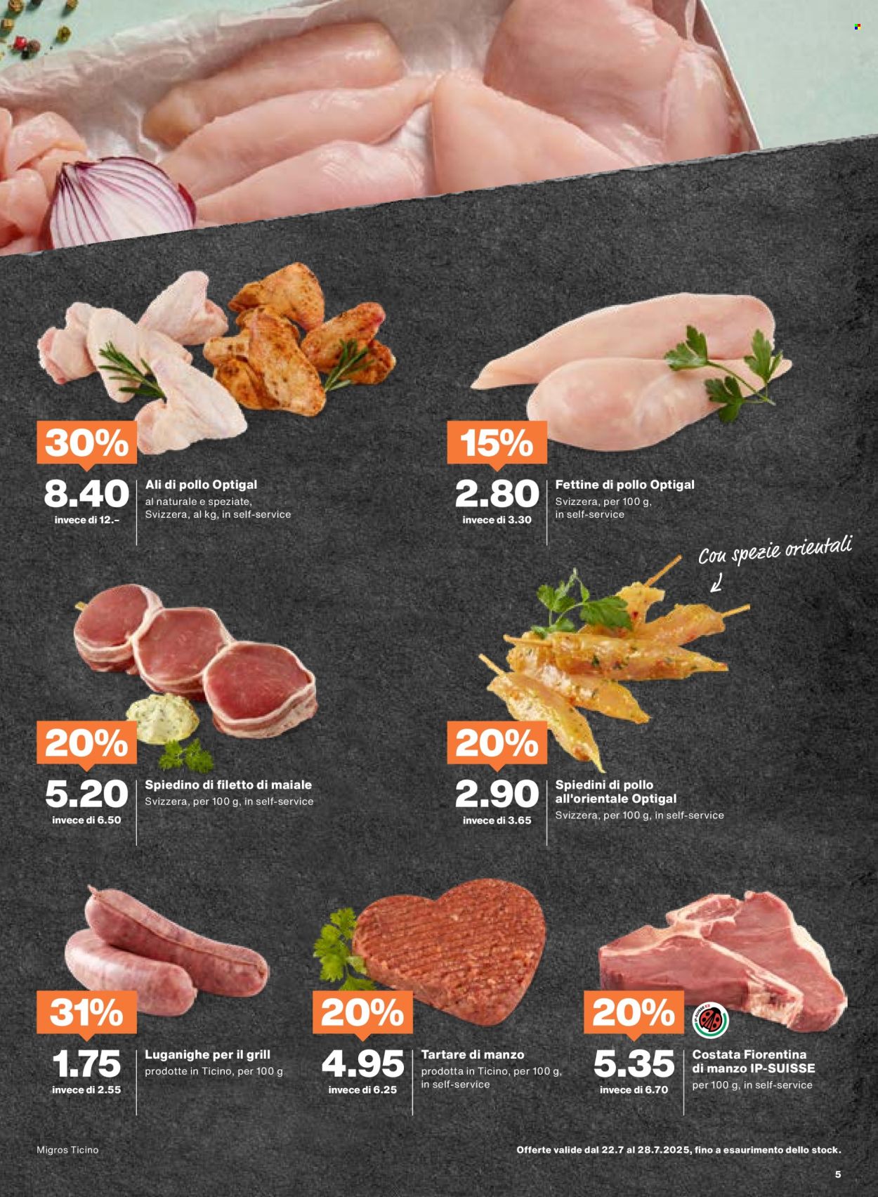 Volantino Migros - 22.7.2025 - 28.7.2025. Pagina 5