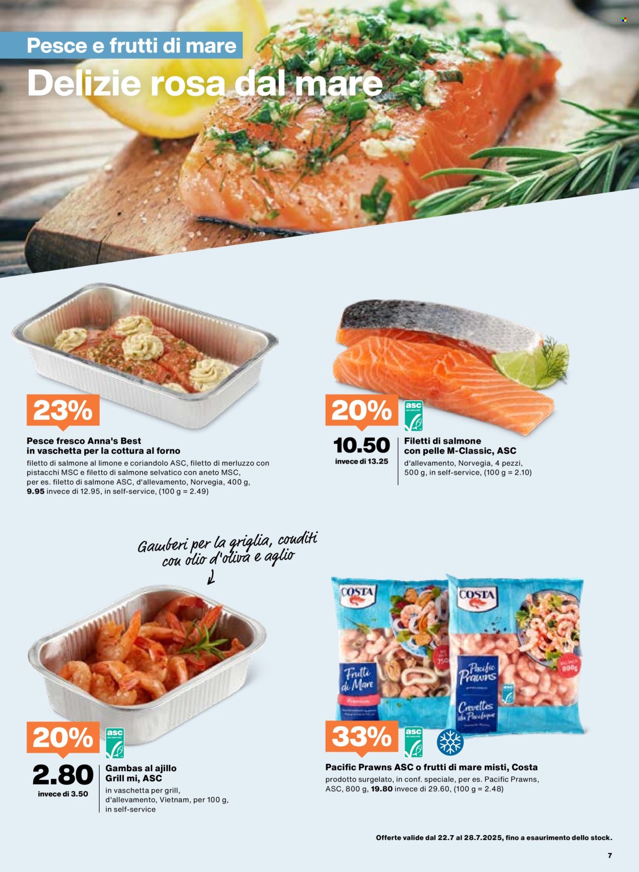 Volantino Migros - 22.7.2025 - 28.7.2025. Pagina 7