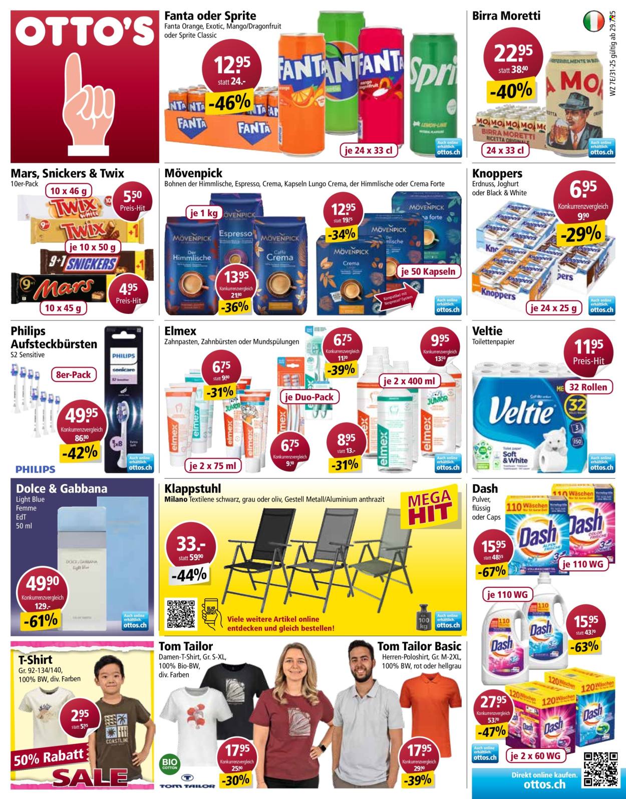Volantino Otto's - 29.7.2025 - 5.8.2025. Pagina 1