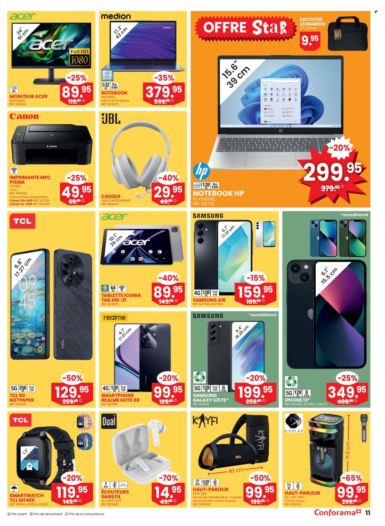 Volantino Conforama - 23.7.2025 - 5.8.2025. Pagina 11