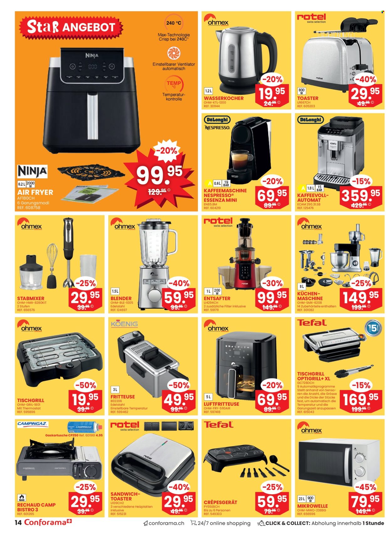 Volantino Conforama - 23.7.2025 - 5.8.2025. Pagina 14