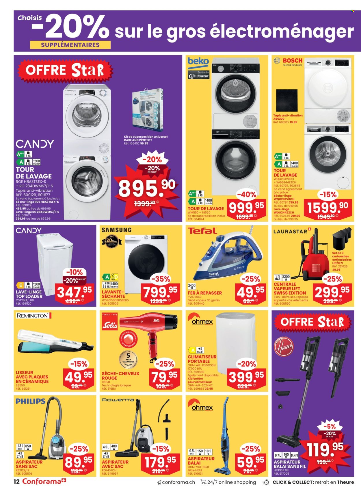 Volantino Conforama - 23.7.2025 - 5.8.2025. Pagina 12