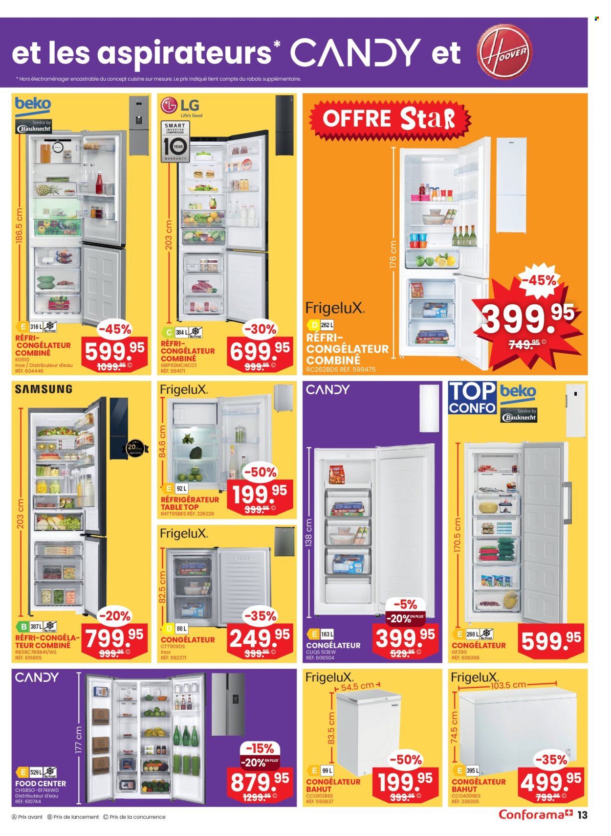 Volantino Conforama - 23.7.2025 - 5.8.2025. Pagina 13