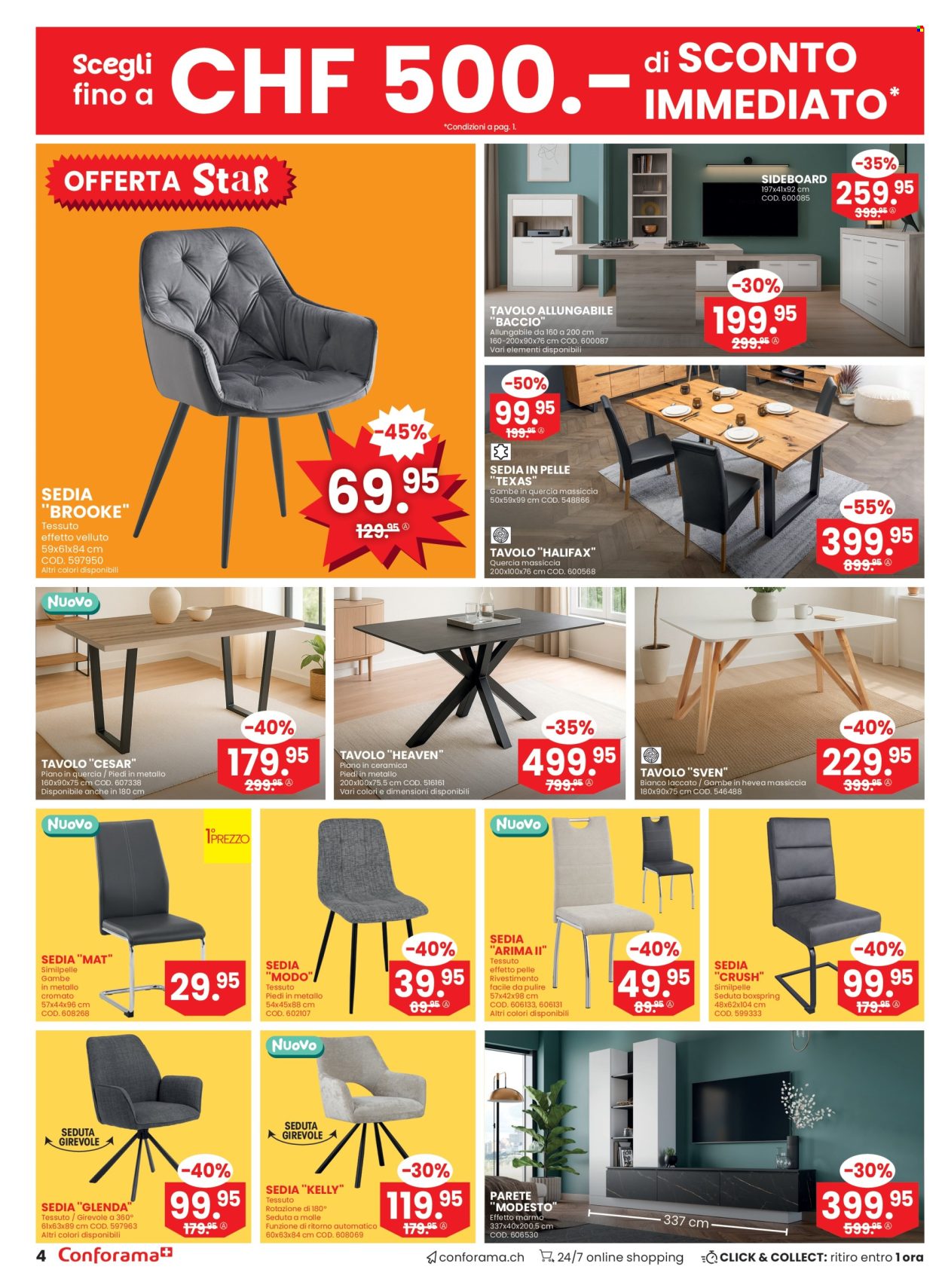 Catalogue Conforama - 23.7.2025 - 5.8.2025. Page 4
