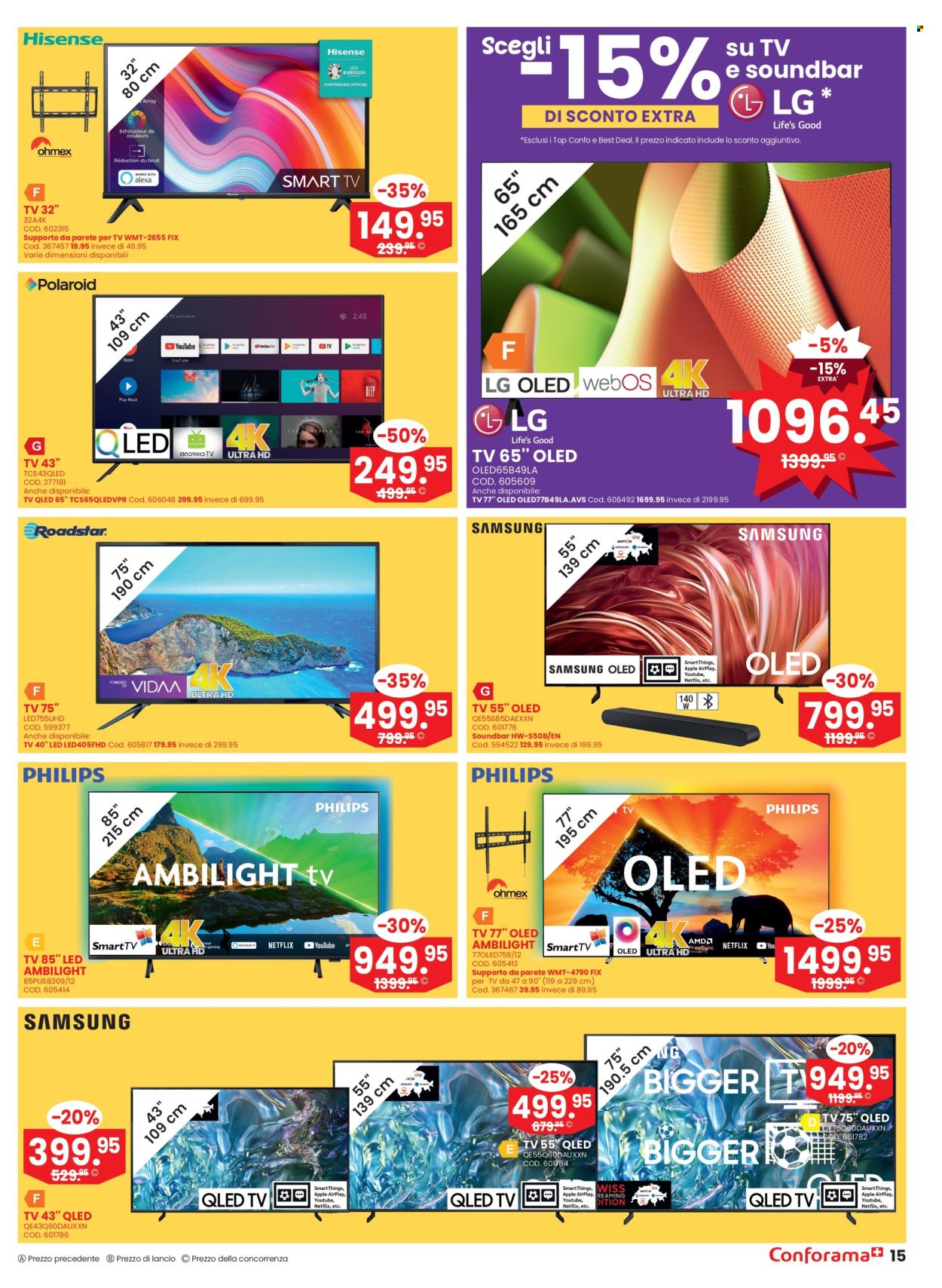 Catalogue Conforama - 23.7.2025 - 5.8.2025. Page 15