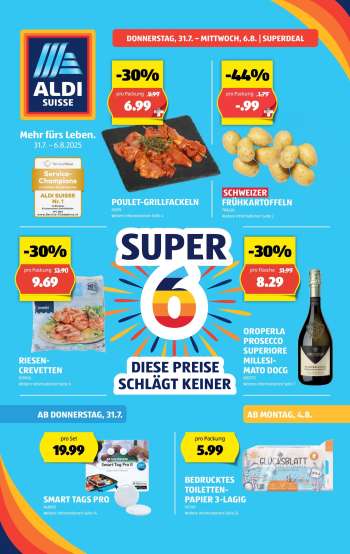 Volantino Aldi - 31.7.2025 - 6.8.2025.