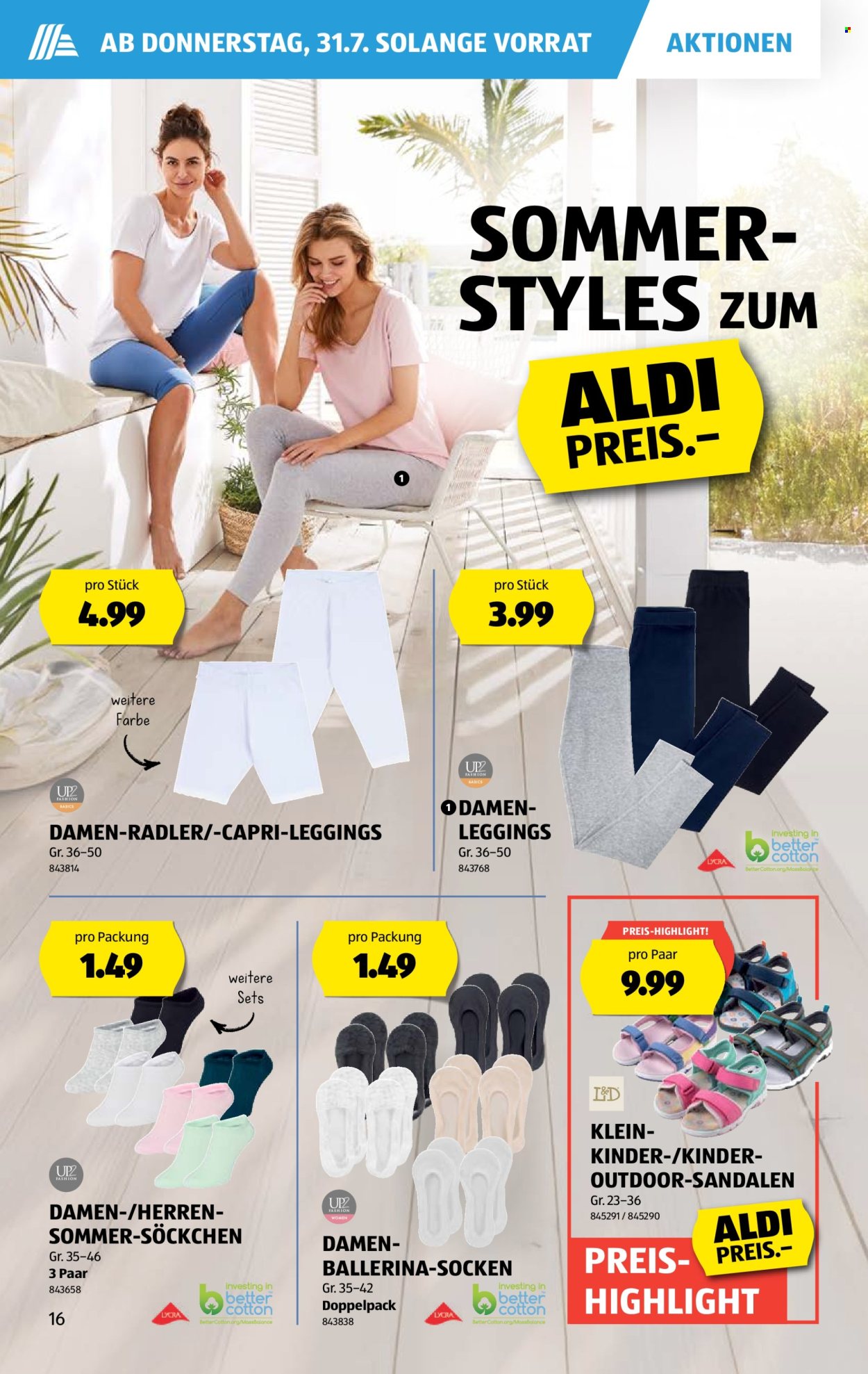 Volantino Aldi - 31.7.2025 - 6.8.2025. Pagina 16