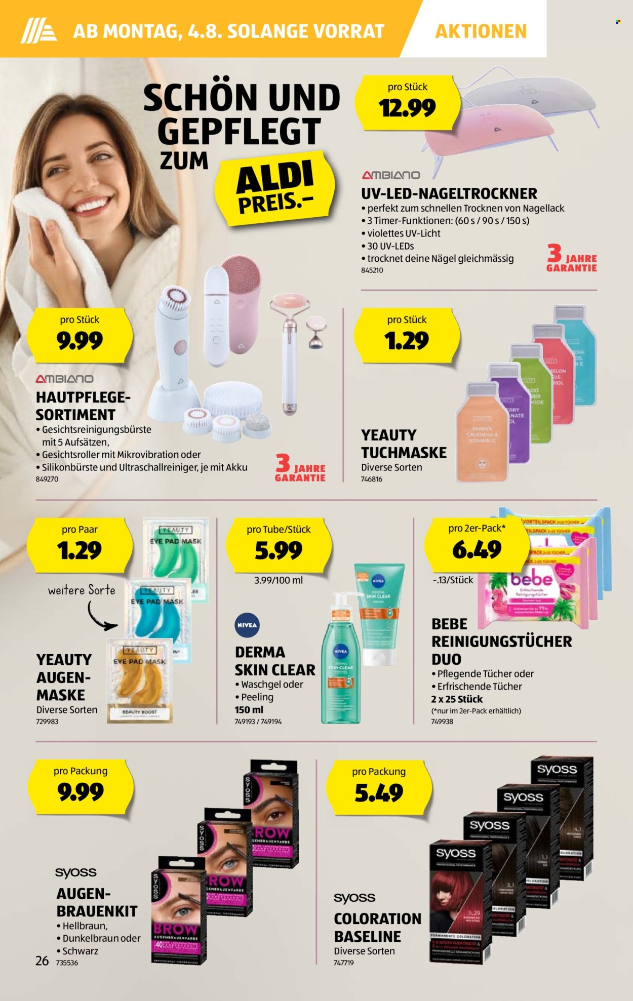 Volantino Aldi - 31.7.2025 - 6.8.2025. Pagina 26