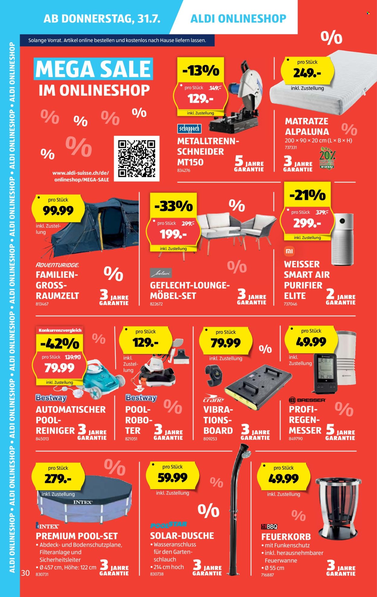 Volantino Aldi - 31.7.2025 - 6.8.2025. Pagina 30