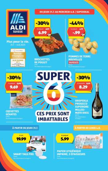 Volantino Aldi - 31.7.2025 - 6.8.2025.