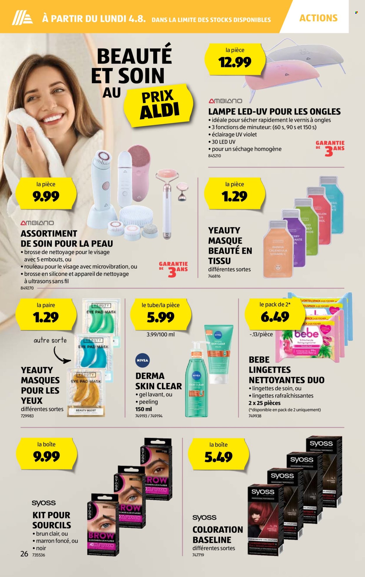 Volantino Aldi - 31.7.2025 - 6.8.2025. Pagina 26