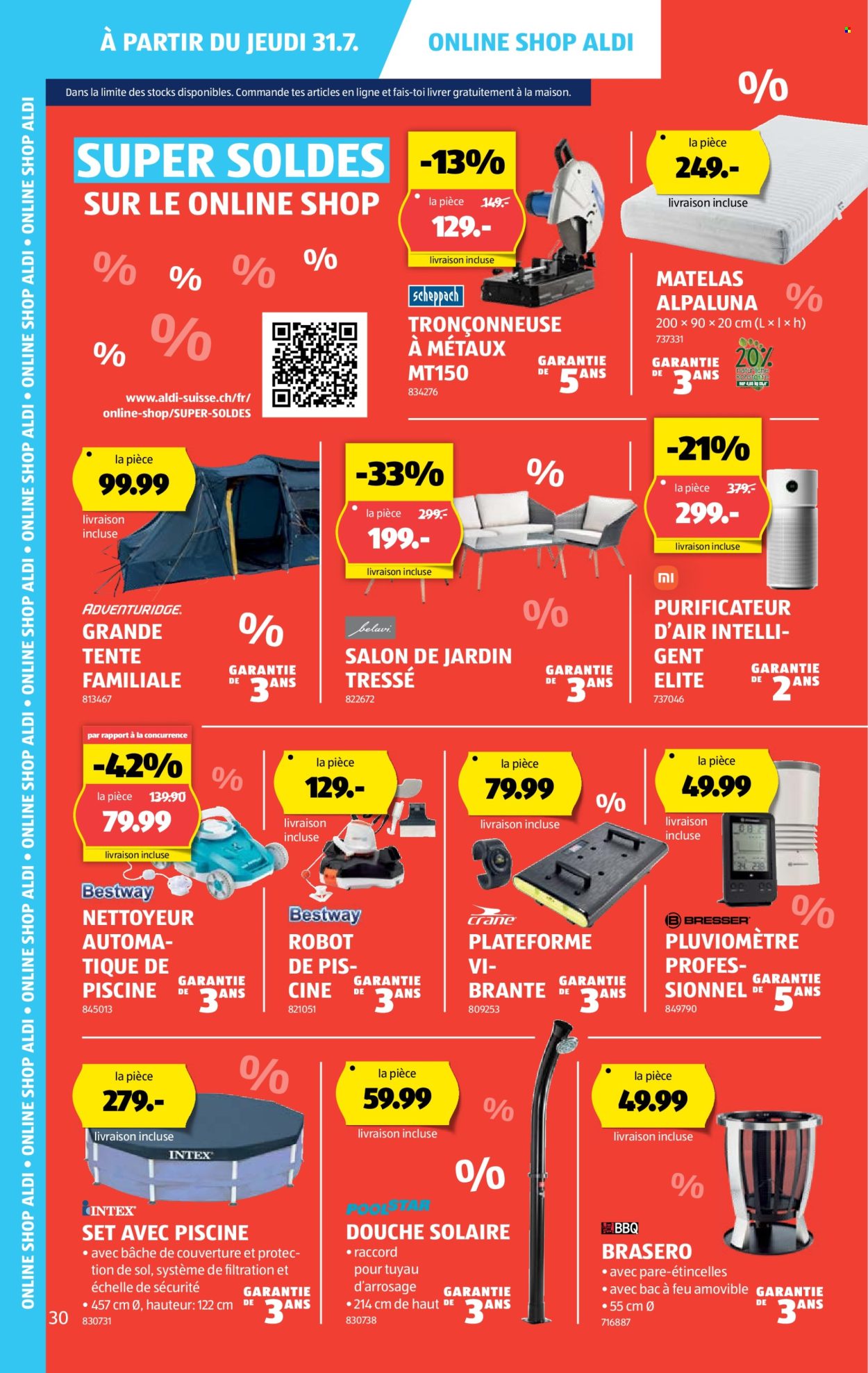 Volantino Aldi - 31.7.2025 - 6.8.2025. Pagina 30