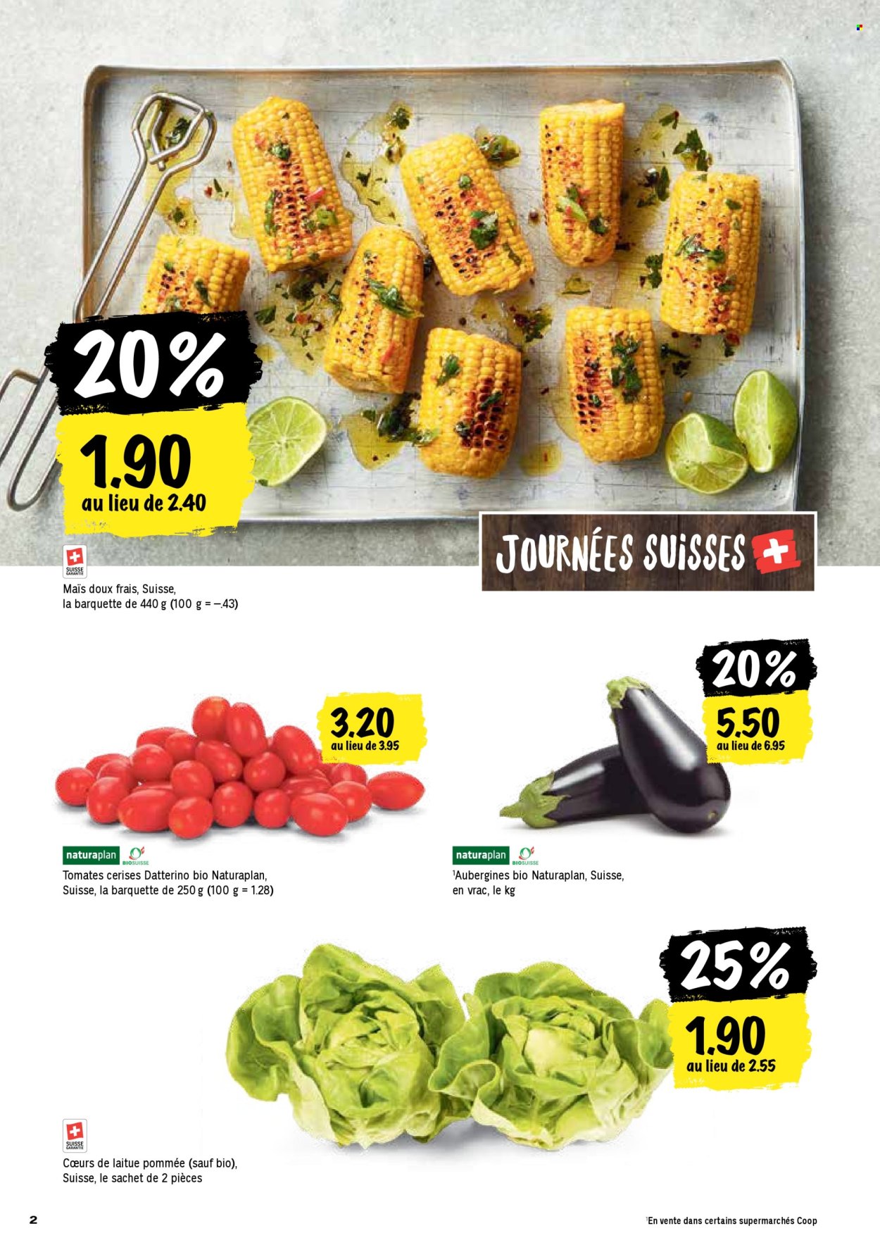 Prospekt Coop - 24.7.2025 - 30.7.2025. Seite 2