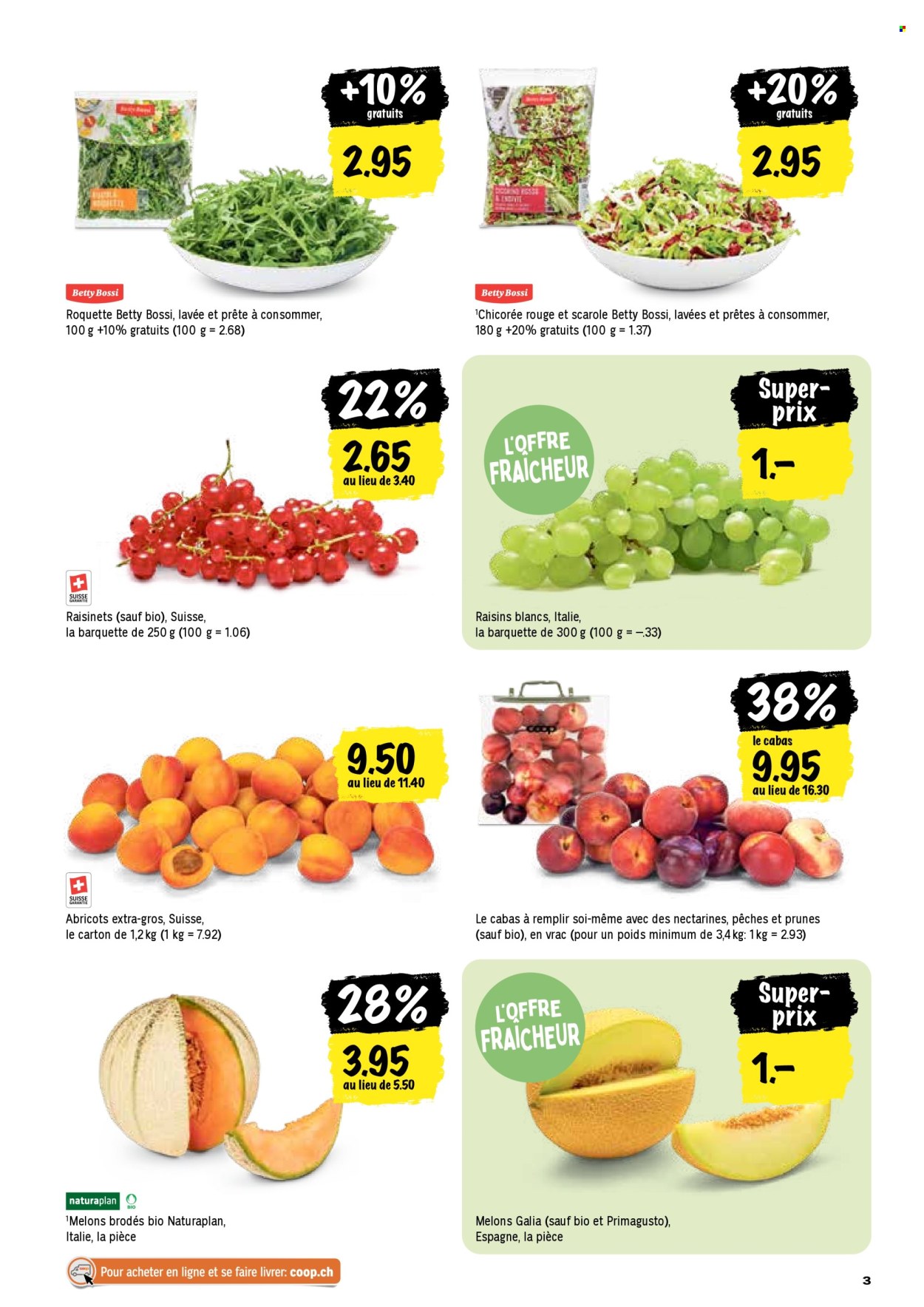 Prospekt Coop - 24.7.2025 - 30.7.2025. Seite 3