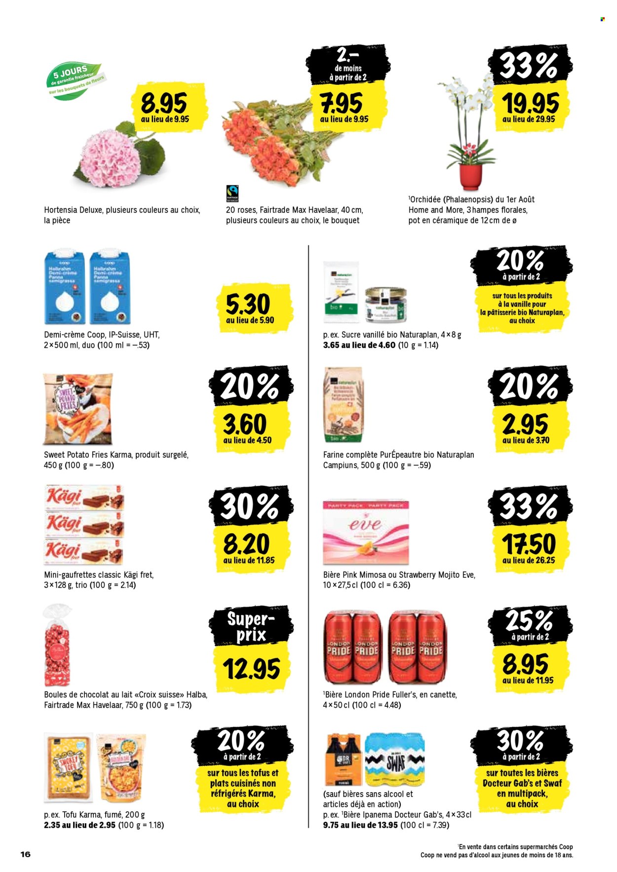 Prospekt Coop - 24.7.2025 - 30.7.2025. Seite 16