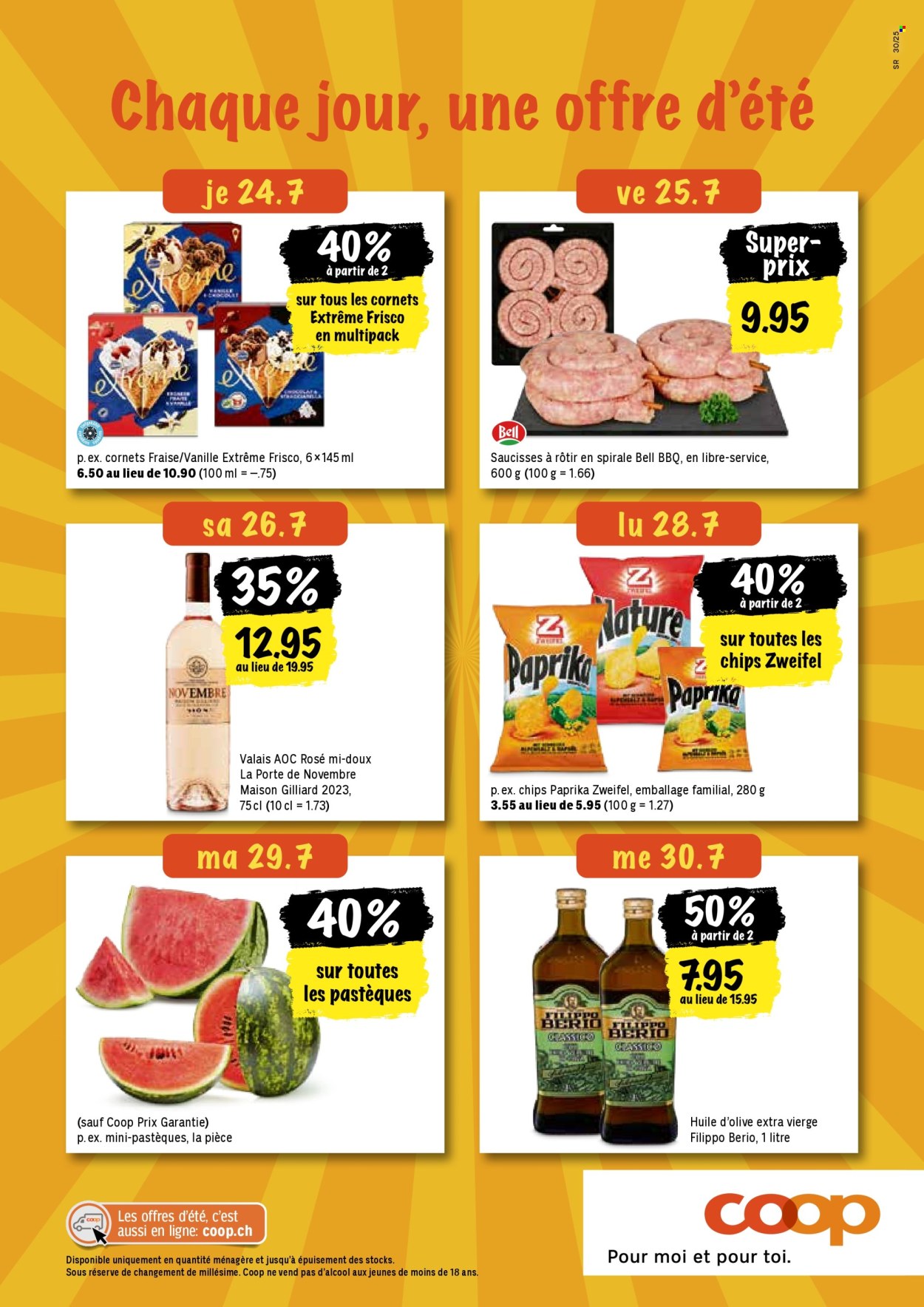 Prospekt Coop - 24.7.2025 - 30.7.2025. Seite 20