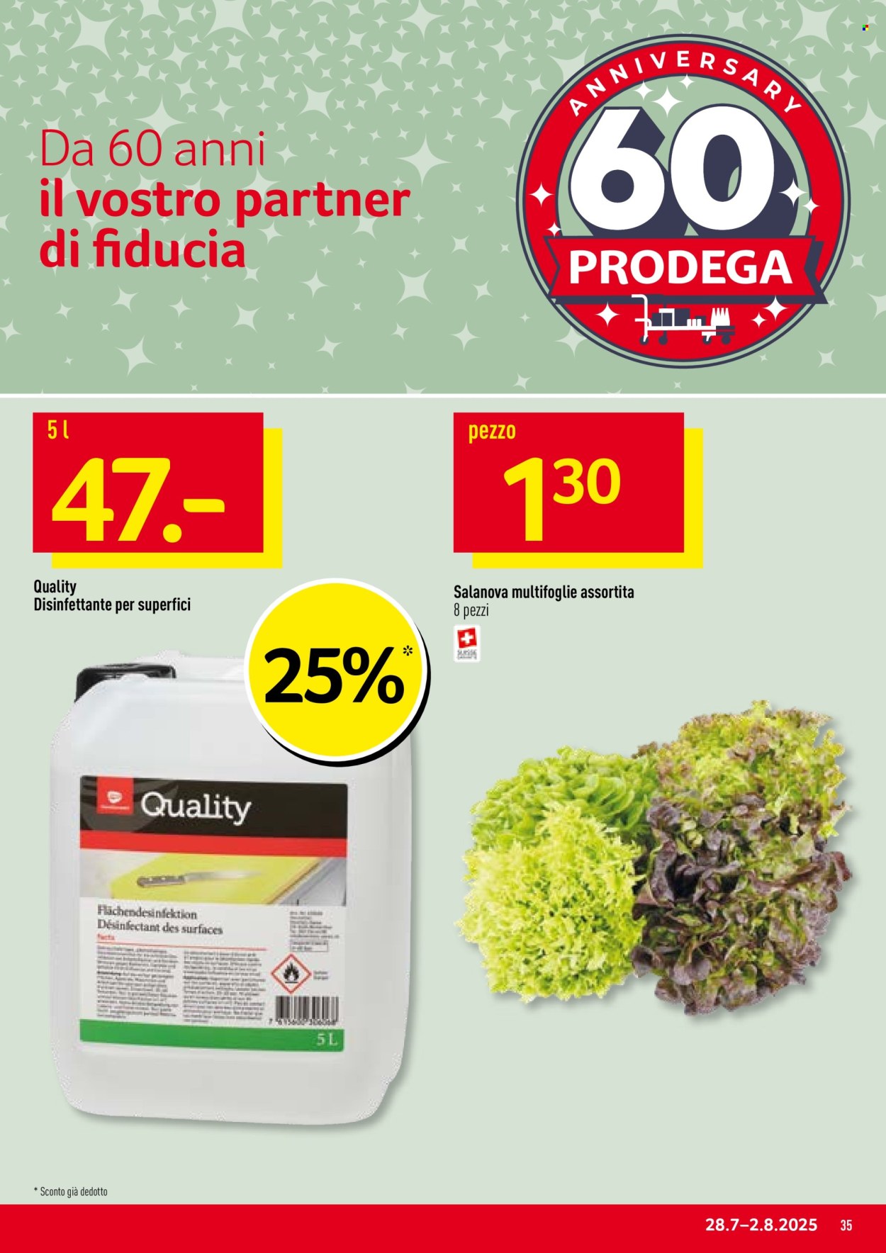 Volantino Prodega - 28.7.2025 - 2.8.2025. Pagina 35