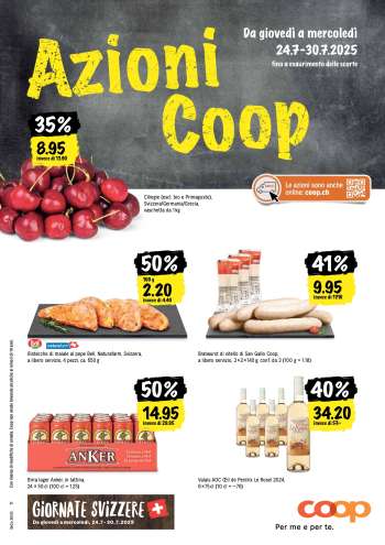Prospekte Coop - 24.7.2025 - 30.7.2025.