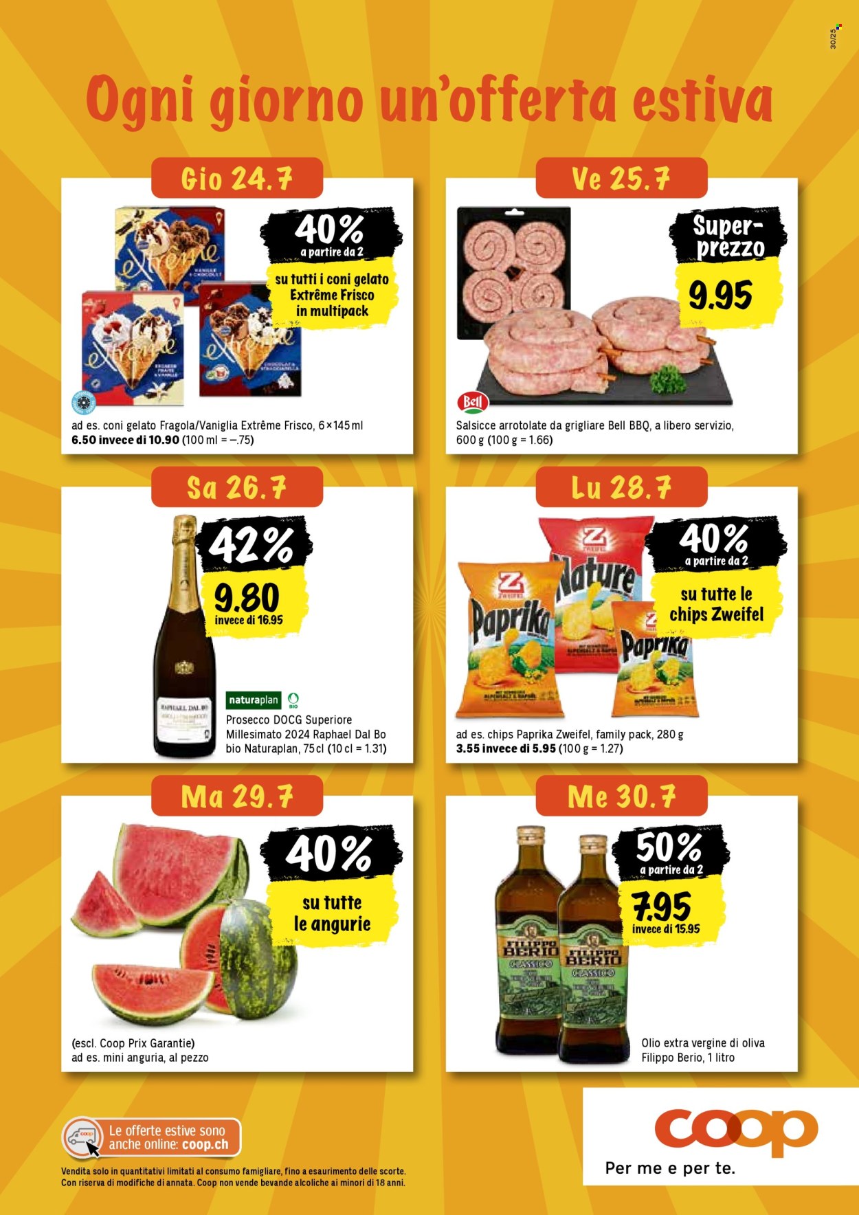 Volantino Coop - 24.7.2025 - 30.7.2025. Pagina 20