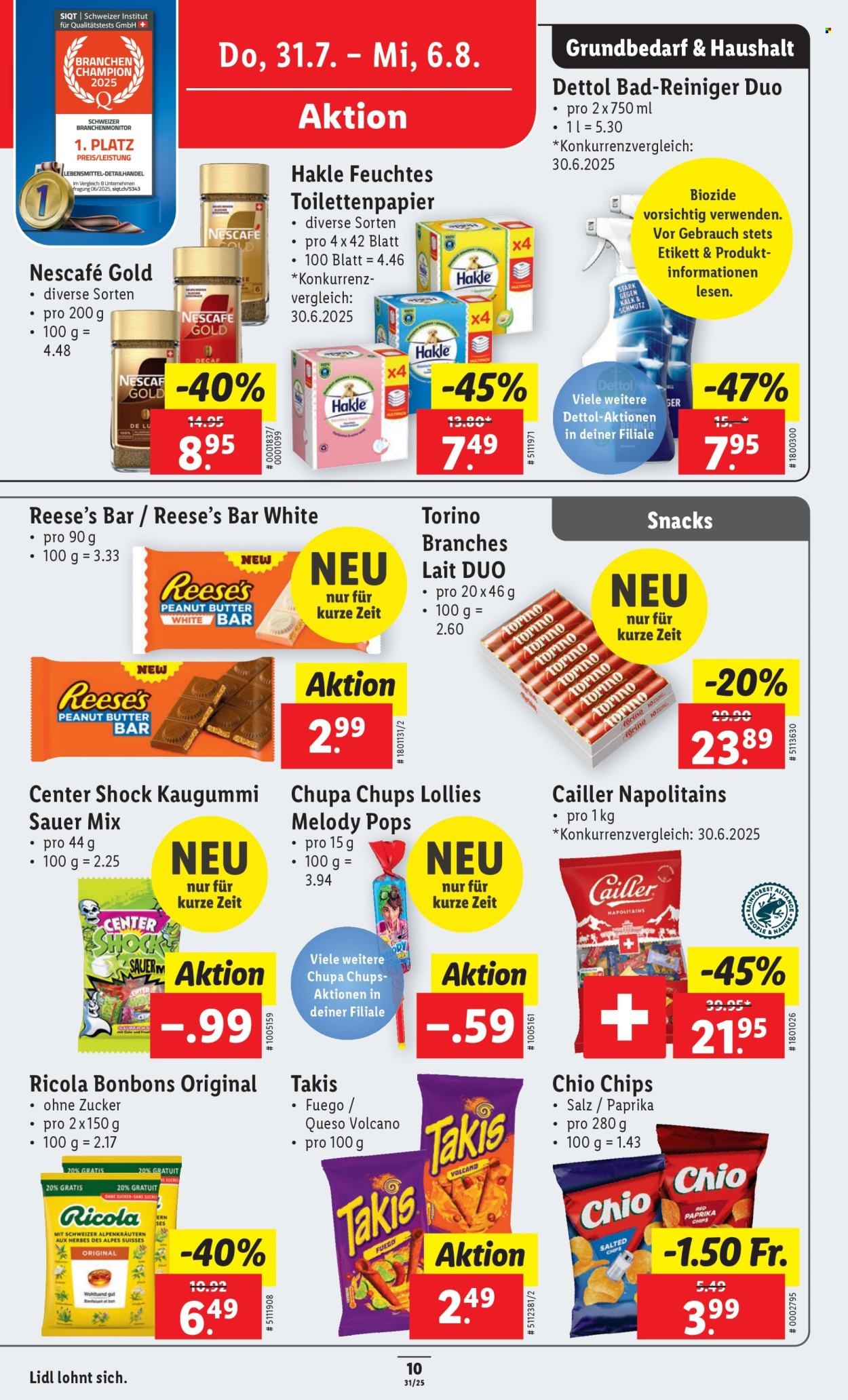 Volantino Lidl - 31.7.2025 - 6.8.2025. Pagina 12