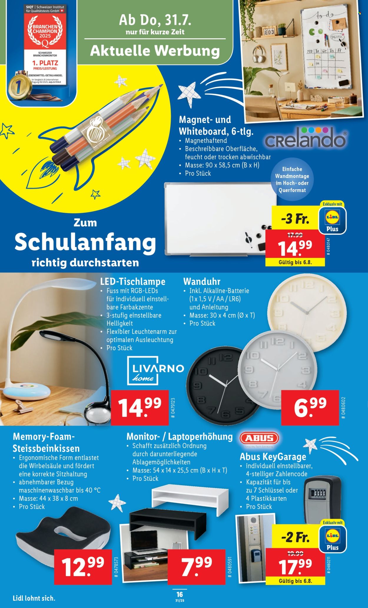 Volantino Lidl - 31.7.2025 - 6.8.2025. Pagina 18