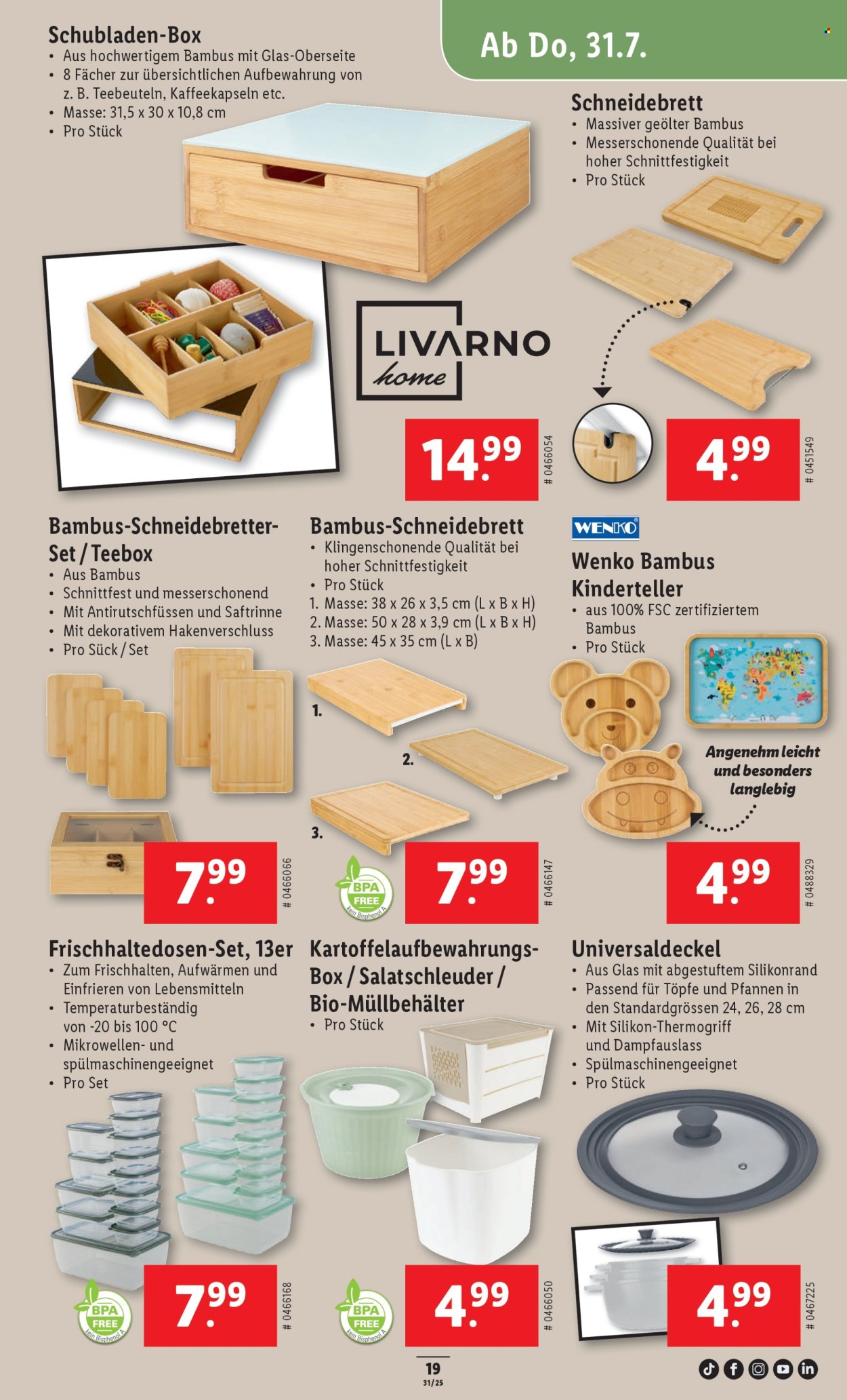 Volantino Lidl - 31.7.2025 - 6.8.2025. Pagina 21