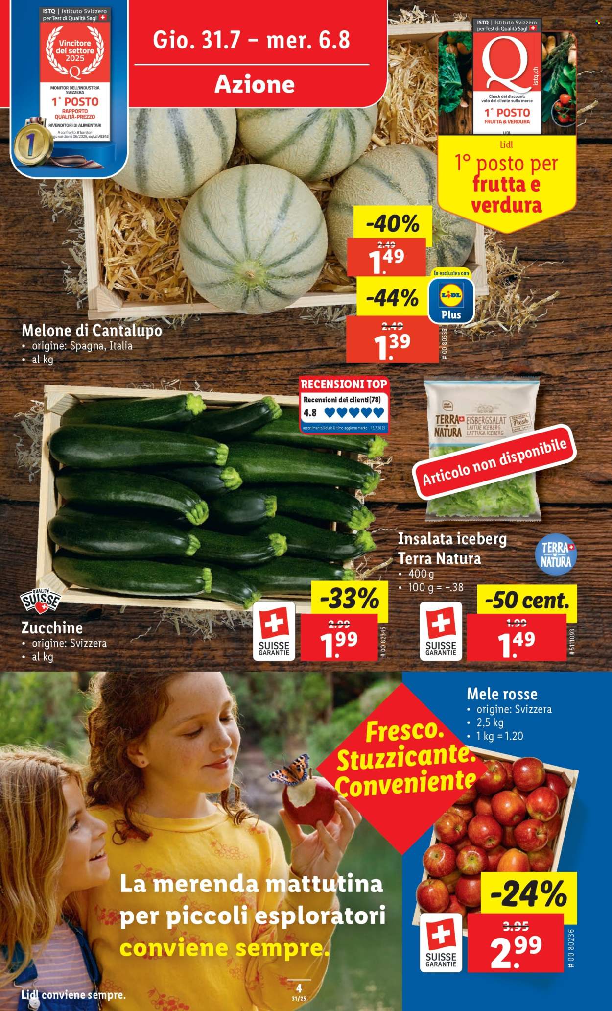 Catalogue Lidl - 31.7.2025 - 6.8.2025. Page 4