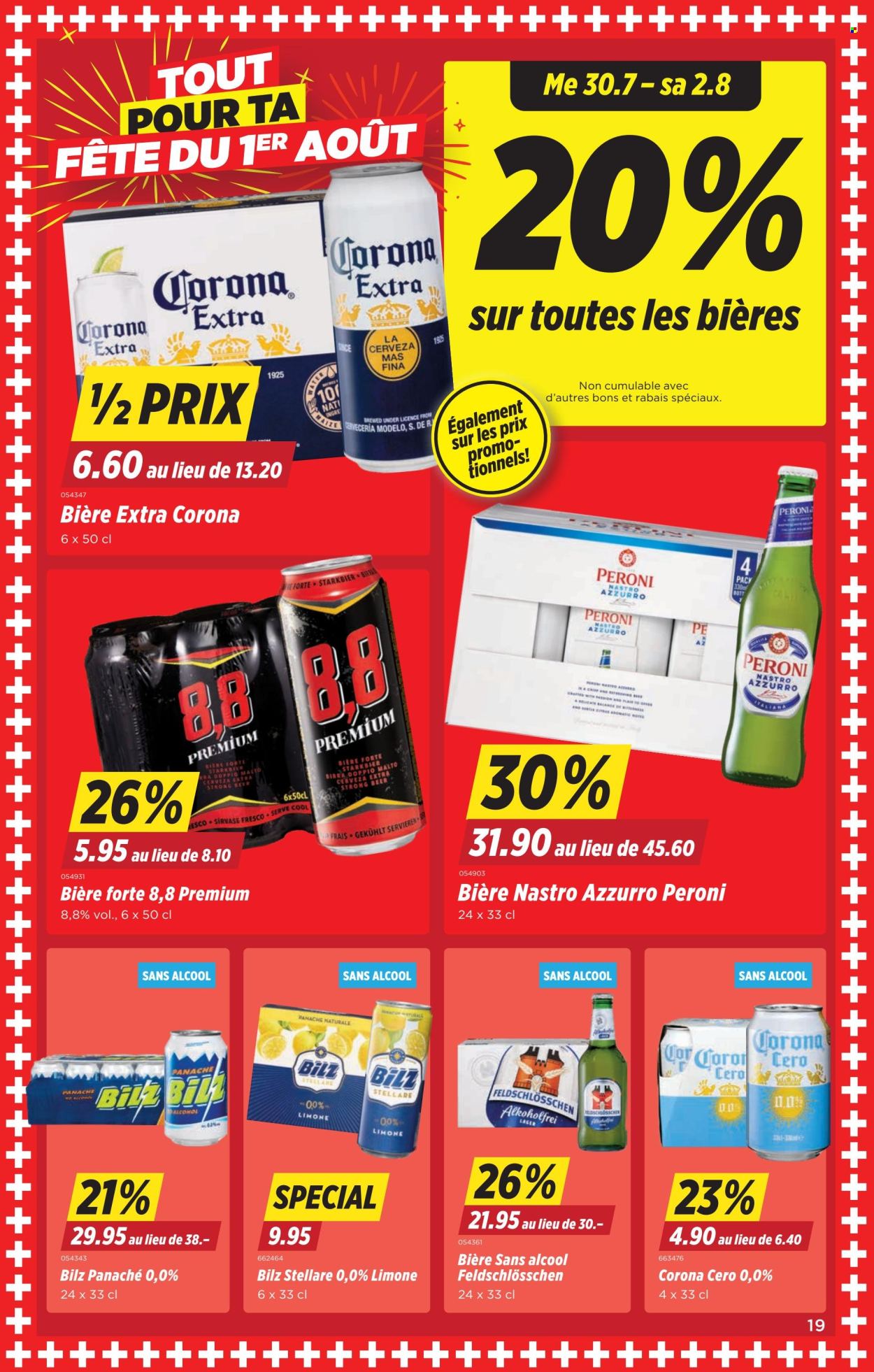 Prospekt Denner - 29.7.2025 - 4.8.2025. Seite 19