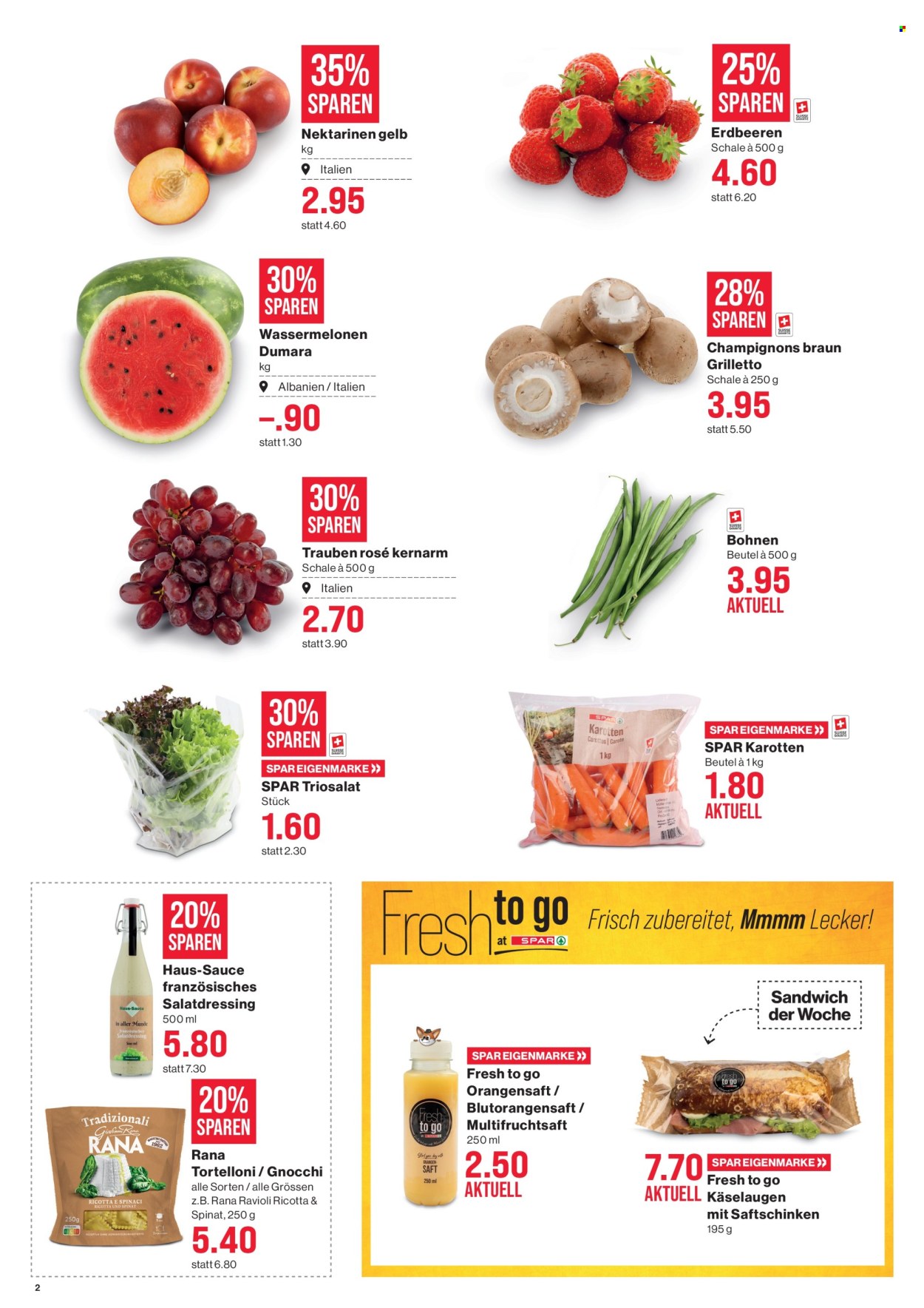 Volantino SPAR - 30.7.2025 - 6.8.2025. Pagina 2