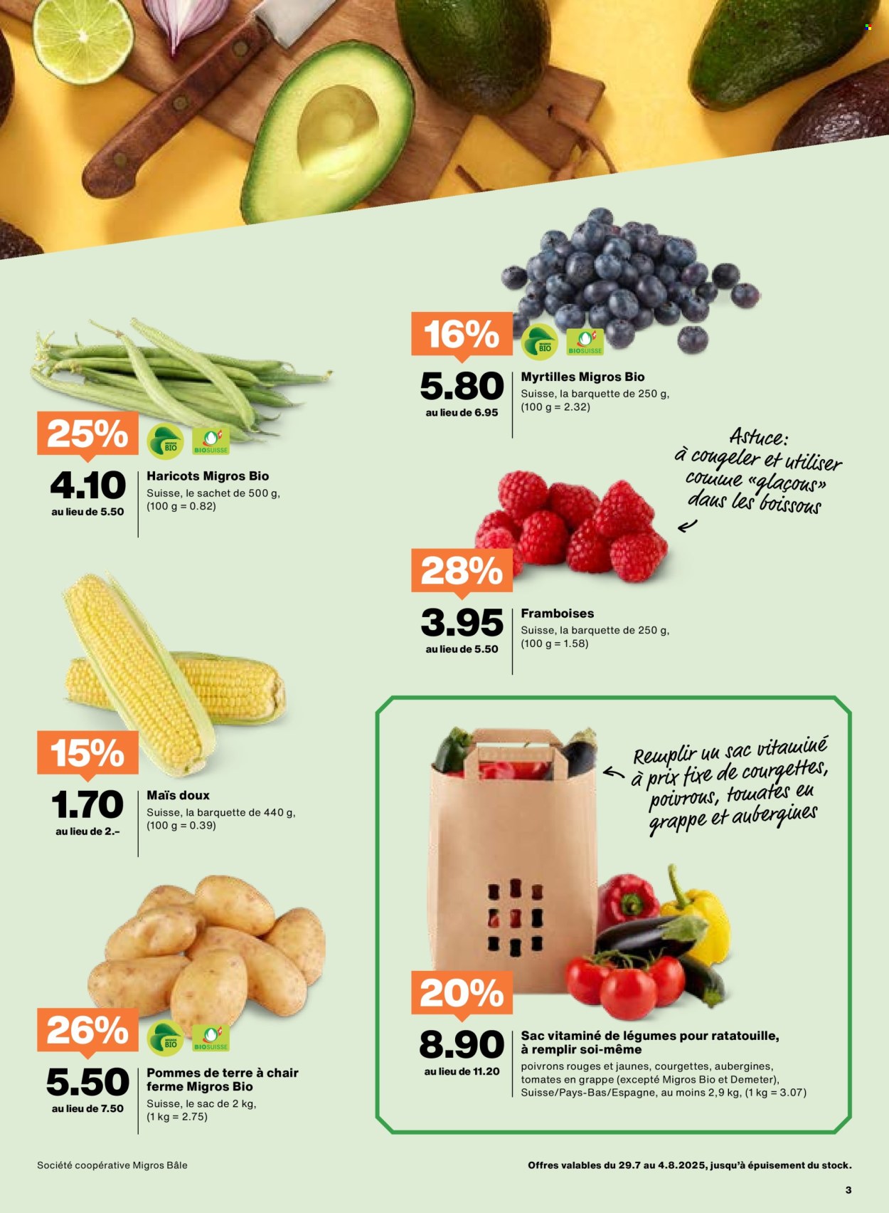 Volantino Migros - 29.7.2025 - 4.8.2025. Pagina 3
