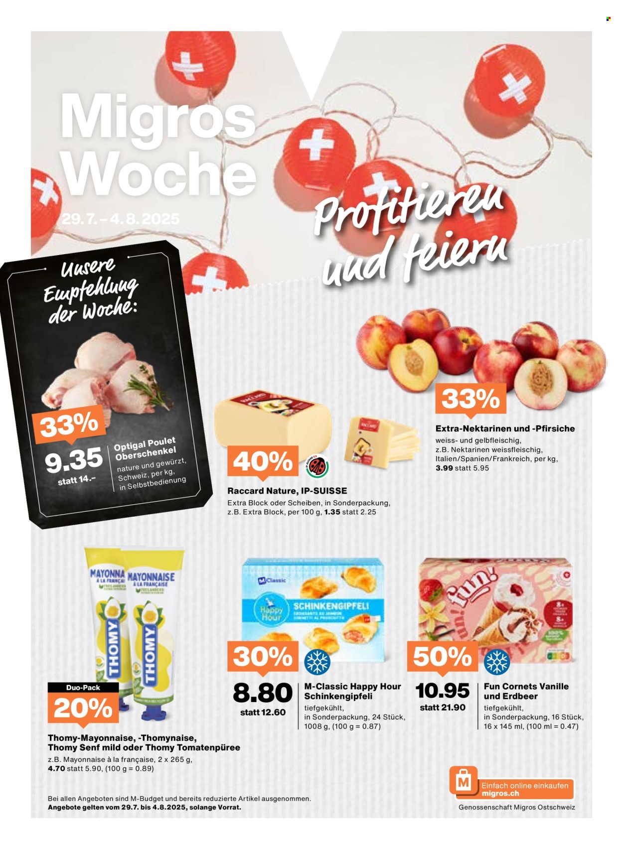 Volantino Migros - 29.7.2025 - 4.8.2025. Pagina 1