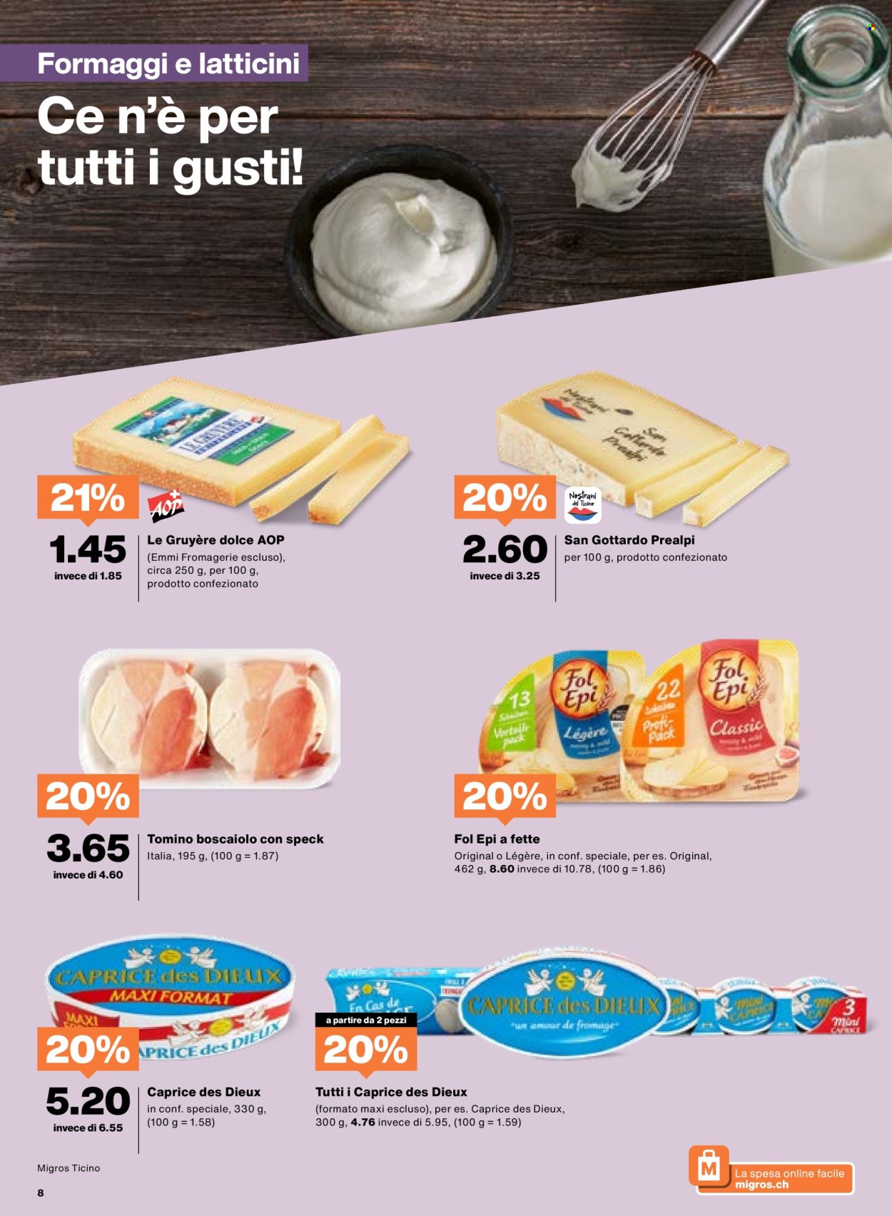 Catalogue Migros - 29.7.2025 - 4.8.2025. Page 8