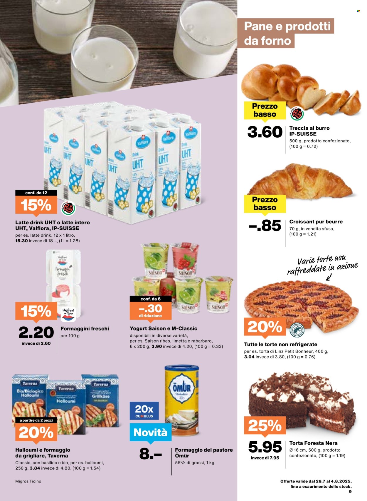 Catalogue Migros - 29.7.2025 - 4.8.2025. Page 9