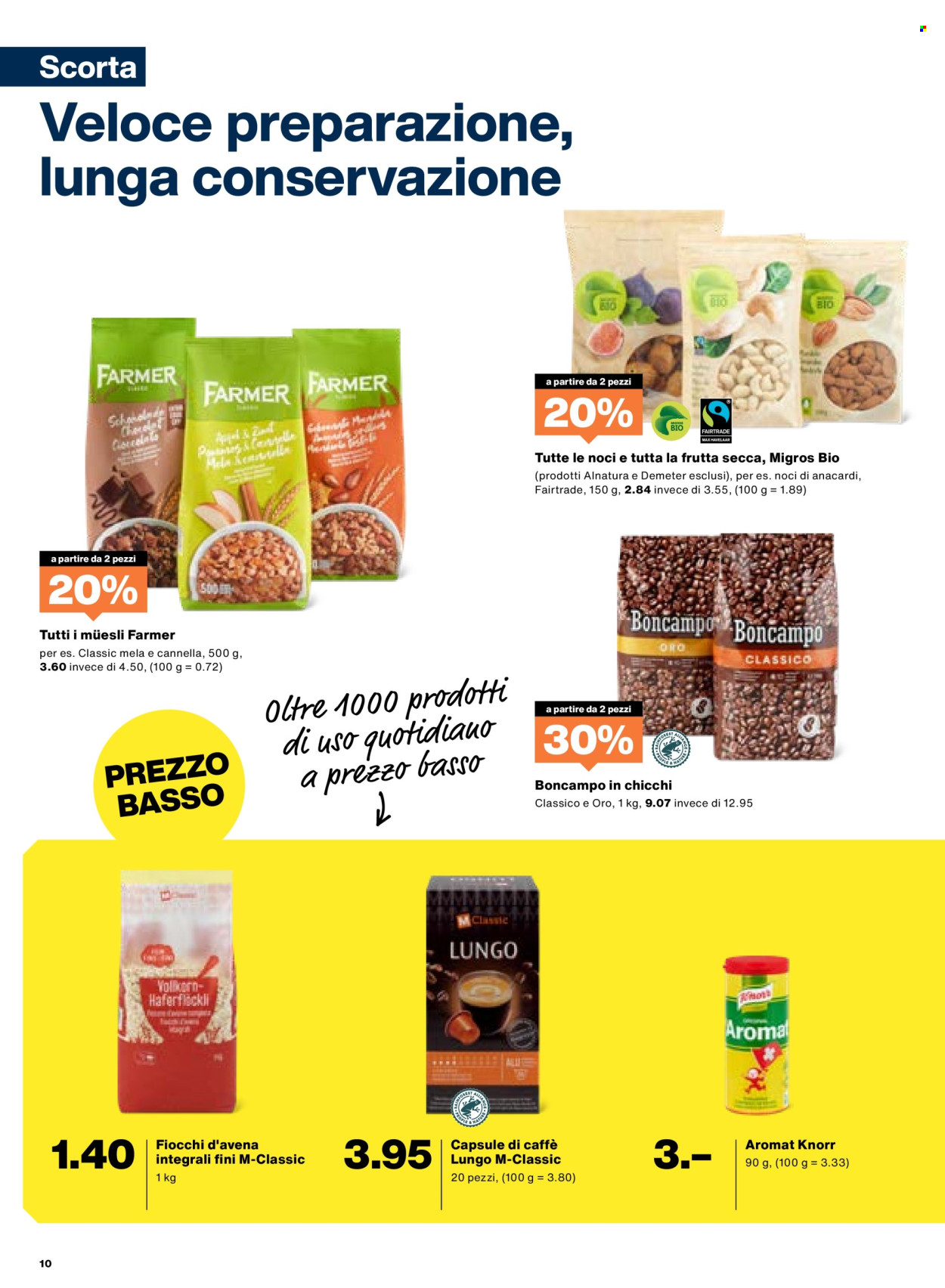 Catalogue Migros - 29.7.2025 - 4.8.2025. Page 10