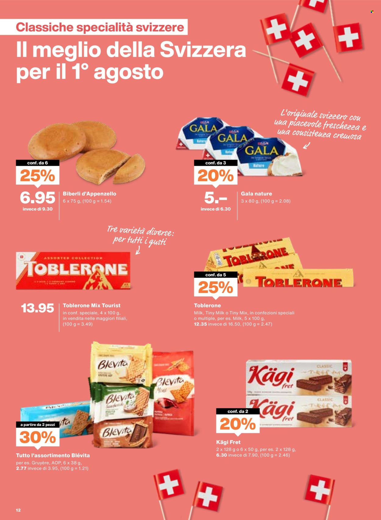 Catalogue Migros - 29.7.2025 - 4.8.2025. Page 12