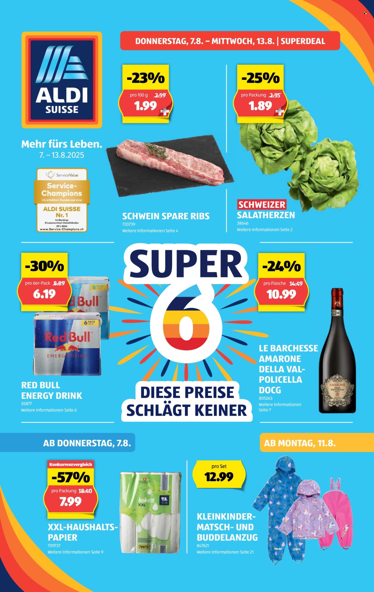 Catalogue Aldi - 7.8.2025 - 13.8.2025. Page 1