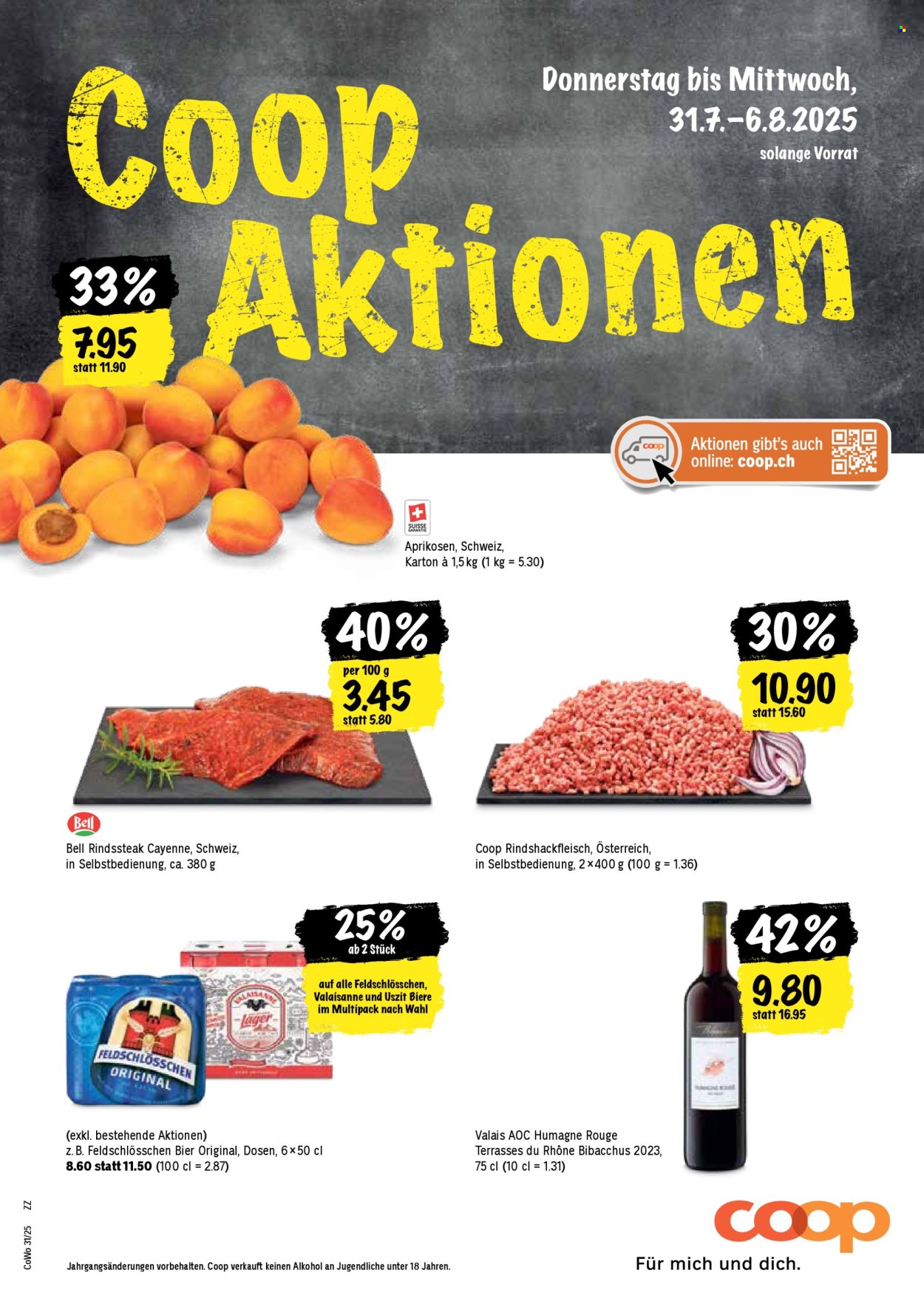Volantino Coop - 31.7.2025 - 6.8.2025. Pagina 1