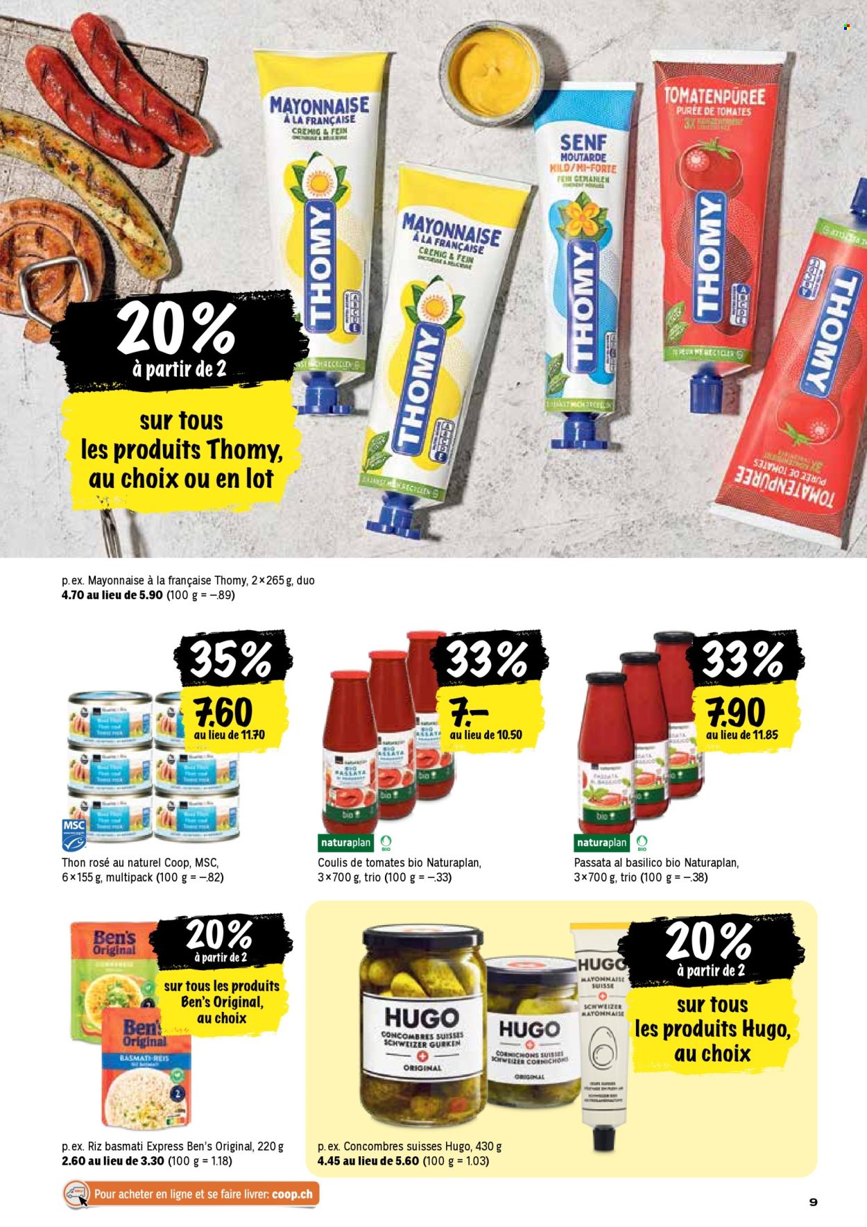 Prospekt Coop - 31.7.2025 - 6.8.2025. Seite 9