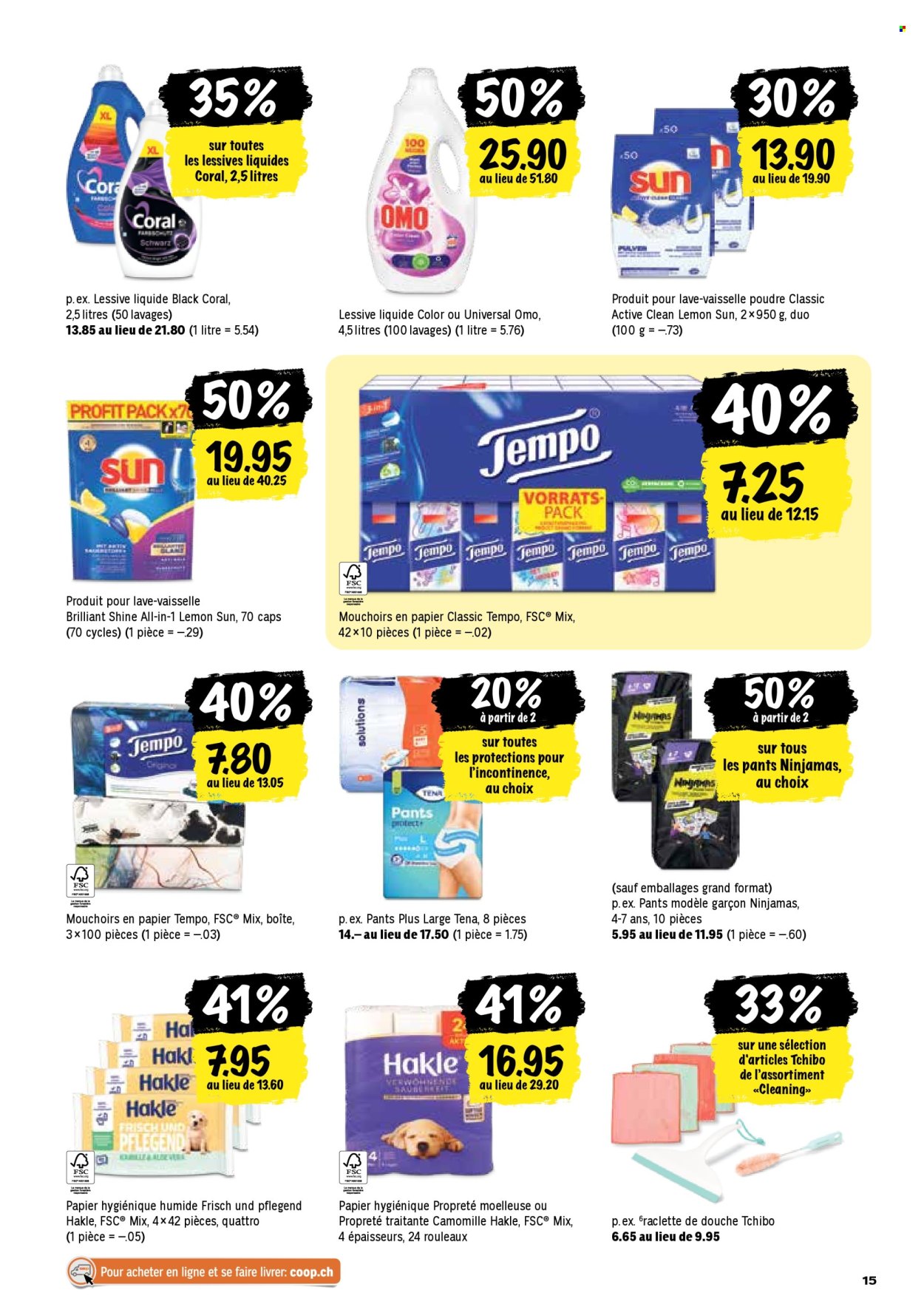 Prospekt Coop - 31.7.2025 - 6.8.2025. Seite 15