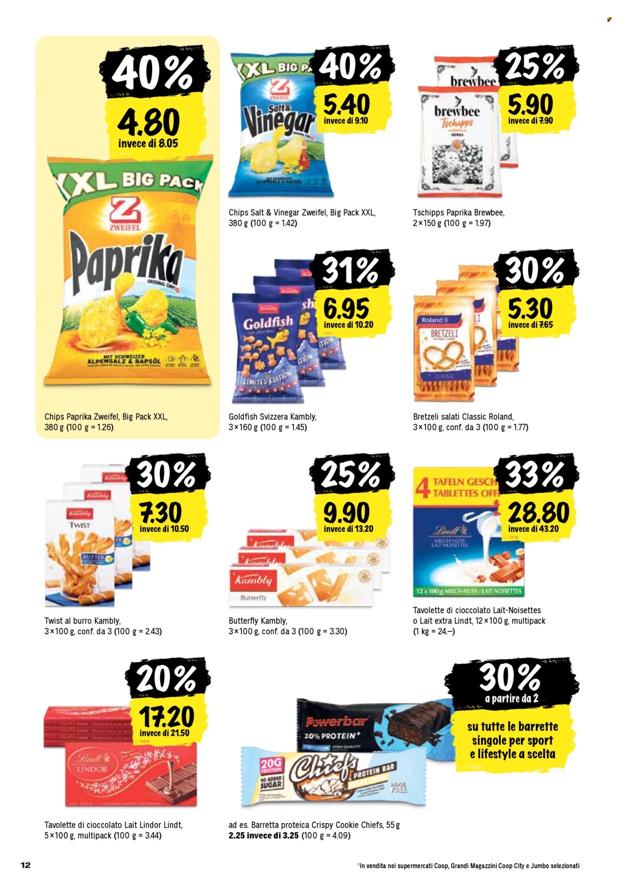 Prospekt Coop - 31.7.2025 - 6.8.2025. Seite 12